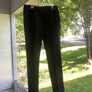 Classic Black dress pants with pockets and details on both sides